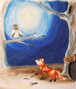 Little fox, terapeutic children's stories