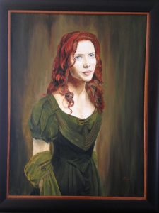 Redhead, oil on canvas 2012