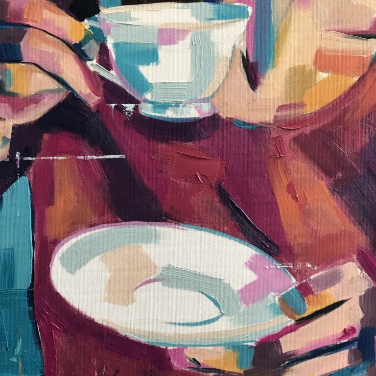 Coffee mug - detail